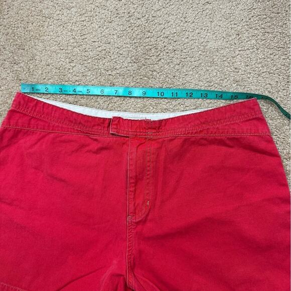 Y2K Old Navy Vibrant Red Vintage Swimwear Boy Shorts 100% cotton size Large - Picture 11 of 12